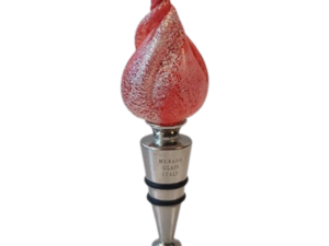Գինու խցան Fiamma, Murano, Կարմիր Փոշի, Արծաթագույն Կետեր (Moonlight, Italy)