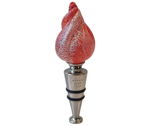 Գինու խցան Fiamma, Murano, Կարմիր Փոշի, Արծաթագույն Կետեր (Moonlight, Italy)