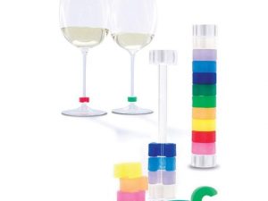 Գավաթների Սիլիկոնե Տարբերանշաններ, 10 գույն (Pulltex, Spain)