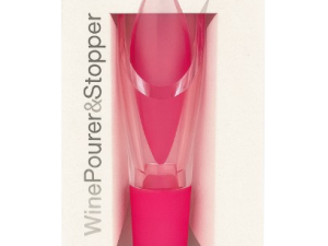 Pourer and Stopper, Pink (Pulltex, Spain)