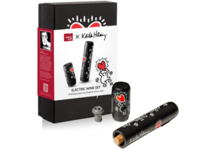 Electric Wine Set Keith Haring (Vacu Vin, Netherlands)